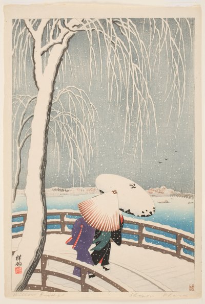 Le Pont de Saule - Ohara Koson